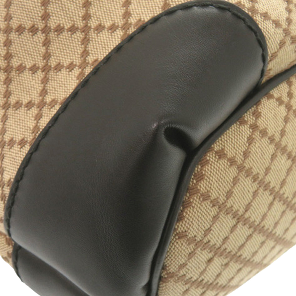 Pre-Loved Gucci Diamante Canvas Sukey Satchel - Picture 9 of 12